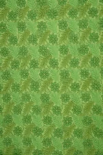 Srajann Hand Embroided Lemon Faux Georgette Lucknowi Chikankari Unstitched Kurta Dupatta Set (SLC1378) - Image 8