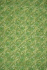 Srajann Hand Embroided Lemon Faux Georgette Lucknowi Chikankari Unstitched Kurta Dupatta Set (SLC1379) - Image 7