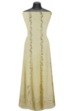 Srajann Hand Embellishment Anarkali Pure Georgette Unstitched Suit Work With Mukaish (SLC3292) - Image 2