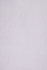 Srajann Hand Embroided white Maheshwari Lucknowi Chikankari Unstitched Kurta Dupatta Set (SLC1266) - Image 6