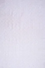 Srajann Hand Embroidered White Pure Georgette Lucknowi Chikankari Unstitched Men's Kurta Piece (SLC1139) - Image 2