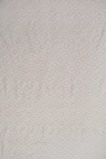 Srajann Hand Embroidered Cream Pure Georgette Lucknowi Chikankari Unstitched Men's Kurta Piece (SLC1155) - Image 4