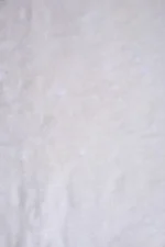 Srajann Hand Embroidered White Chanderi Lucknowi Chikankari Unstitched Men's Kurta Piece (SLC1166) - Image 4