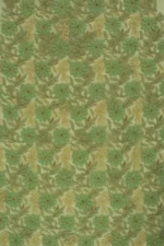 Srajann Hand Embroided Green Faux Georgette Lucknowi Chikankari Unstitched Kurta Dupatta Set (SLC1381) - Image 8