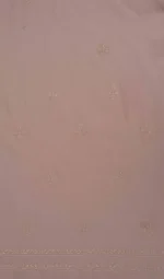 Srajann Hand Embroided Pink Maheshwari Lucknowi Chikankari Unstitched Kurta Dupatta Set (SLC1793) - Image 10