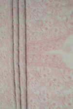 Srajann Hand Embroided Green Maheshwari Lucknowi Chikankari Unstitched Kurta Dupatta Set (SLC1792) - Image 10