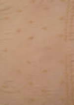 Srajann Hand Embroided Fawn Maheshwari Lucknowi Chikankari Unstitched Kurta Dupatta Set (SLC1797) - Image 10