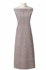 Srajann Hand Embroided Purple Kota Lucknowi Chikankari Unstitched Kurta Dupatta Set (SLC1435) - Image 2