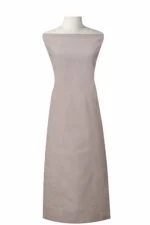 Srajann Hand Embroided Purple Kota Lucknowi Chikankari Unstitched Kurta Dupatta Set (SLC1435) - Image 4