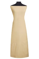 Srajann Hand Embroidered Pure Chanderi Lucknowi Chikankari Unstitched Kurta With Dupatta(SLC1547) - Image 5