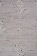 Srajann Hand Embroidered Grey Ladies Lucknow Chikankari Unstitched Kurti(SLC1196) - Image 3