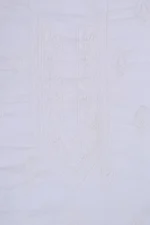 Srajann Hand Embroidered Pure Cotton Lucknowi Chikankari Unstitched Men's Kurta Piece