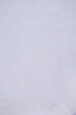 Srajann Hand Embroidered Pure Cotton Lucknowi Chikankari Unstitched Men's Kurta Piece (SLC1197) - Image 6