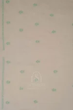 Srajann Hand Embroided Off White Linen Lucknowi Chikankari Unstitched Kurta Dupatta Set (SLC1525) - Image 7