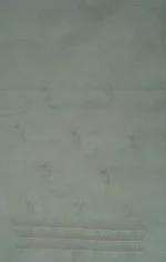 Srajann Hand Embroided Peach Kota Lucknowi Chikankari Unstitched Kurta Dupatta Set (SLC1421) - Image 10