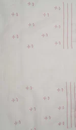 Srajann Hand Embroided Grey Kota Lucknowi Chikankari Unstitched Kurta Dupatta Set (SLC1418) - Image 10