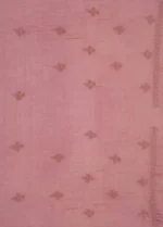 Srajann Hand Embroided Purple Mul Chanderi Lucknowi Chikankari Unstitched Kurta Dupatta Set (SLC1837) - Image 11