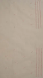 Srajann Hand Embroided white Kota Lucknowi Chikankari Unstitched Kurta Dupatta Set (SLC1502) - Image 10