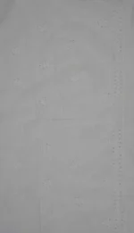 Srajann Hand Embroided White Kota Lucknowi Chikankari Unstitched Kurta Dupatta Set (SLC1512) - Image 11