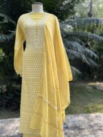 Srajann Tissue Silk Suit Kurta With Dupatta