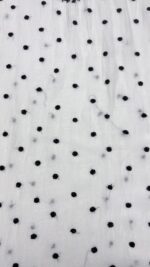 DYEABLE CHANDERI MUL CHIKANKARI KURTA & DUPATTA FABRIC - Image 5