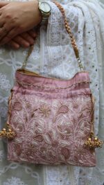 LILAC CHIKANKARI POTLI - Image 2