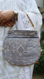 ASH GREY CHIKANKARI & MUKAISH BATUA - Image 2