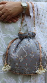 ASH GREY CHIKANKARI & MUKAISH BATUA