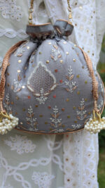 ASH GREY CHIKANKARI & MUKAISH BATUA - Image 3