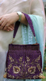 AUBERGINE ZARDOZI POTLI - Image 2