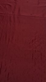 MAROON CHANDERI SILK CHIKANKARI MEN'S KURTA FABRIC - Image 6
