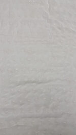 DYEABLE PURE & PREMIUM GEORGETTE CHIKANKARI MEN'S KURTA FABRIC - Image 3