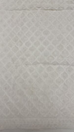 DYEABLE PURE & PREMIUM GEORGETTE CHIKANKARI MEN'S KURTA FABRIC - Image 5