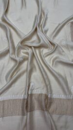 DYEABLE PURE & PREMIUM MONGA SILK CHIKANKARI KURTA & DUPATTA SET - Image 2