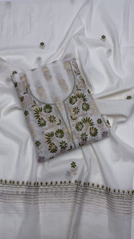 chikankari kurta dupatta set