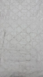 DYEABLE CHANDERI SILK CHIKANKARI MEN'S KURTA FABRIC - Image 4