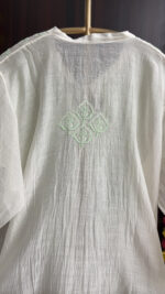 Color Thread Chikankari