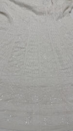 DYEABLE PURE & PREMIUM GEORGETTE CHIKANKARI ANARKALI & DUPATTA FABRIC SET - Image 5