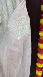 Color Thread Chikankari