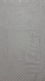 DYEABLE CHANDERI SILK CHIKANKARI MEN'S KURTA FABRIC - Image 3