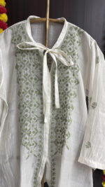 Color Thread Chikankari