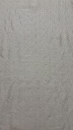 DYEABLE CHANDERI SILK CHIKANKARI MEN'S KURTA FABRIC - Image 3
