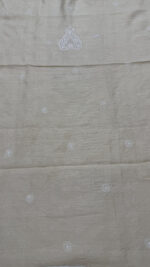 DYEABLE PURE & PREMIUM MONGA SILK CHIKANKARI MEN'S KURTA FABRIC - Image 6