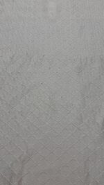 DYEABLE CHANDERI SILK CHIKANKARI MEN'S KURTA FABRIC - Image 2