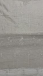 DYEABLE PURE & PREMIUM SILVER TISSUE CHIKANAKRI KURTA & DUPATTA SET - Image 6