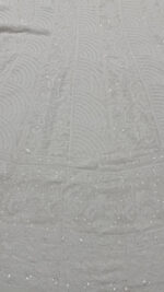DYEABLE PURE & PREMIUM GEORGETTE CHIKANKARI ANARKALI & DUPATTA FABRIC SET - Image 4