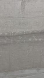 DYEABLE PURE & PREMIUM SILVER TISSUE CHIKANKARI KURTA & DUPATTA SET - Image 6