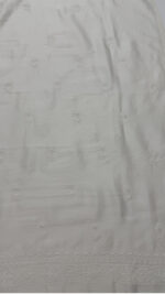DYEABLE CHANDERI SILK CHIKANKARI MEN'S KURTA FABRIC - Image 6