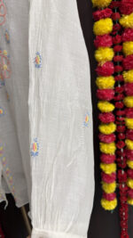 Color Thread Chikankari