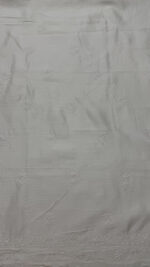 DYEABLE CHANDERI SILK CHIKANKARI MEN'S KURTA FABRIC - Image 6